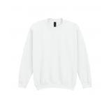 Sweat-shirt enfant col rond Heavy Blend™ GI18000B - White personnalisable - Vue de face