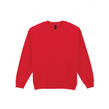 Sweat-shirt col rond Heavy Blend™ GI18000 - Red personnalisable - Vue de face