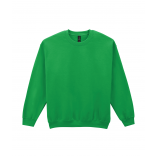 Sweat-shirt col rond Heavy Blend™ GI18000 - Irish Green personnalisable - Vue de face
