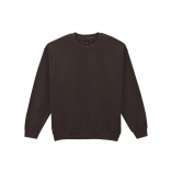 Sweat-shirt col rond Heavy Blend™ GI18000 - Dark Chocolate personnalisable - Vue de face