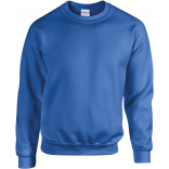 Sweat-shirt col rond Heavy Blend™ GI18000 - Royal Blue personnalisable - Vue de face