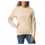 Sweat-shirt col rond Heavy Blend™ GI18000 - Sand personnalisable - Vue de face