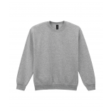 Sweat-shirt col rond Heavy Blend™ GI18000 - Sport Grey personnalisable - Vue de face