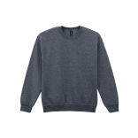 Sweat-shirt col rond Heavy Blend™ GI18000 - Dark Heather personnalisable - Vue de face