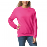 Sweat-shirt col rond Heavy Blend™ GI18000 - Heliconia personnalisable - Vue de face