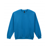 Sweat-shirt col rond Heavy Blend™ GI18000 - Sapphire personnalisable - Vue de face