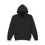 Sweat-shirt enfant capuche Heavy Blend™ GI18500B - Black personnalisable - Vue de face