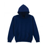 Sweat-shirt enfant capuche Heavy Blend™ GI18500B - Navy personnalisable - Vue de face