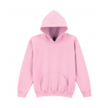 Sweat-shirt enfant capuche Heavy Blend™ GI18500B - Light Pink personnalisable - Vue de face