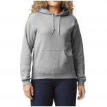 Sweat-shirt capuche Heavy Blend™ GI18500 - Sport Grey personnalisable - Vue de face