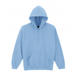 Sweat-shirt capuche Heavy Blend™ GI18500 - Light Blue personnalisable - Vue de face