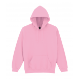 Sweat-shirt capuche Heavy Blend™ GI18500 - Light Pink personnalisable - Vue de face