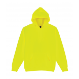 Sweat-shirt capuche Heavy Blend™ GI18500 - Safety Yellow personnalisable - Vue de face