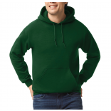 Sweat-shirt capuche Heavy Blend™ GI18500 - Forest Green personnalisable - Vue de face