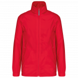 Coupe-vent doublé homme K632 - Red personnalisable - Vue de face