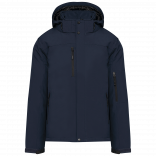 Parka softshell doublée capuche homme K650 - Navy personnalisable - Vue de face