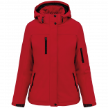 Parka softshell doublée capuche femme K651 - Red personnalisable - Vue de face