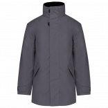 Parka doublure matelassée K677 - Convoy Grey personnalisable - Vue de face