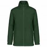 Coupe-vent doublé homme K687 - Forest Green personnalisable - Vue de face