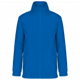 Coupe-vent doublé homme K687 - Light Royal Blue personnalisable - Vue de face