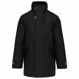 Parka enfant K696 - Black personnalisable - Vue de face