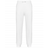 Pantalon jogging unisexe K700 - White personnalisable - Vue de face