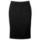 Jupe droite K732 - Black personnalisable - Vue de face