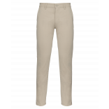 Pantalon chino homme K740 - Beige personnalisable - Vue de face