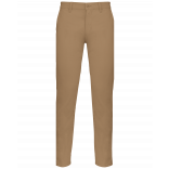 Pantalon chino homme K740 - Camel personnalisable - Vue de face