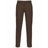 Pantalon chino homme K740 - Chocolate personnalisable - Vue de face