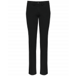 Pantalon chino femme K741 - Black personnalisable - Vue de face