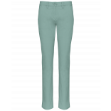 Pantalon chino femme K741 - Sage personnalisable - Vue de face