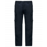 Pantalon multipoches homme K744 - Dark Navy personnalisable - Vue de face