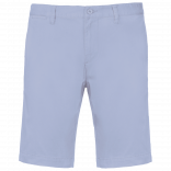 Bermuda chino homme K750 - Kentucky Blue personnalisable - Vue de face