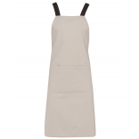 Tablier coton Bio K8002 - Angora personnalisable - Vue de face