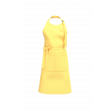 Tablier avec poche en coton Bio K8007 - Pineapple personnalisable - Vue de face