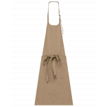 Tablier écoresponsable unisexe K8013 - Hemp personnalisable - Vue de face