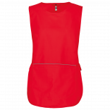 Tunique femme K822 - Red personnalisable - Vue de face