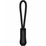 Tire-zip K851 - Black personnalisable - Vue de face