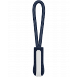 Tire-zip K851 - Navy / White personnalisable - Vue de face