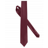 Cravate satinée K860 - Wine personnalisable - Vue de face