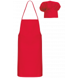 Kit chef cuisinier enfant K884 - Red personnalisable - Vue de face