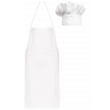 Kit chef cuisinier enfant K884 - White personnalisable - Vue de face