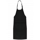 Tablier enfant K889 - Black personnalisable - Vue de face
