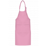 Tablier enfant K889 - Dark Pink personnalisable - Vue de face