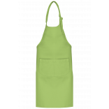 Tablier enfant K889 - Lime personnalisable - Vue de face