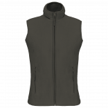 Bodywarmer micropolaire femme K906 - Green Olive personnalisable - Vue de face