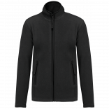 Veste micropolaire zippée femme K907 - Black personnalisable - Vue de face