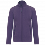 Veste micropolaire zippée femme K907 - Purple personnalisable - Vue de face