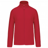 Veste micropolaire zippée unisexe K9102 - Red personnalisable - Vue de face